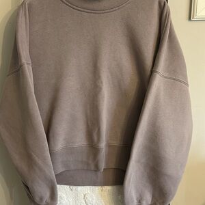 Abercrombie & Fitch Brown Crew Neck Sweater